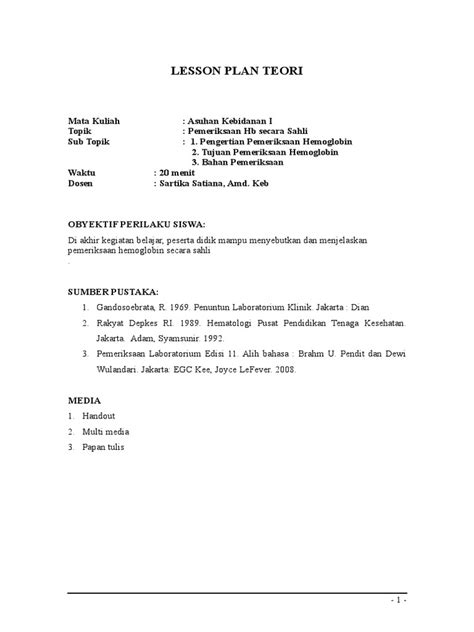 Image result for Contoh Lesson Design