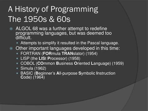 Image result for History of Computer Programming