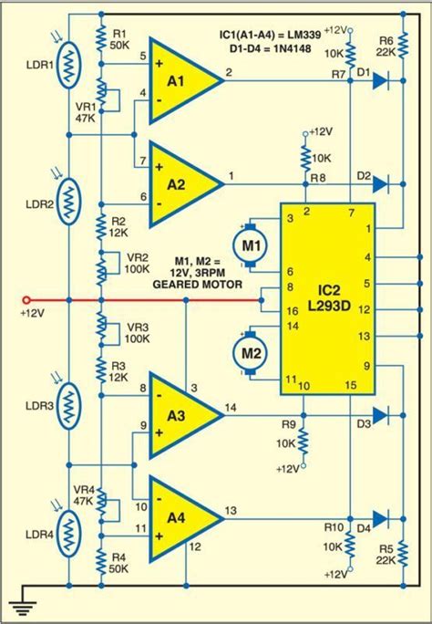 Image result for Solar Tracking System Engineering Drawing