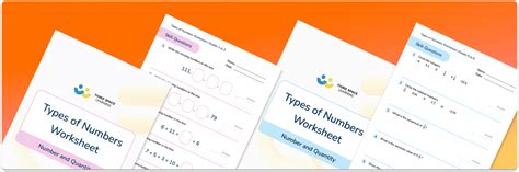 Worksheet On Types of Numbers に対する画像結果