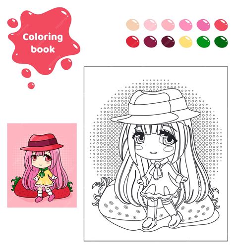 Toradh íomhá ar Anime Character Worksheet