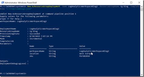 Image result for Log Analytics Workspace Key