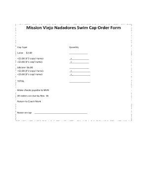 Swim Cap Order Form に対する画像結果