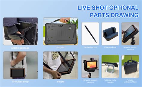 Toradh íomhá ar Ruggedized Windows 10 Tablet