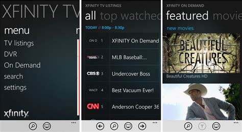 Xfinity RemoteApp に対する画像結果