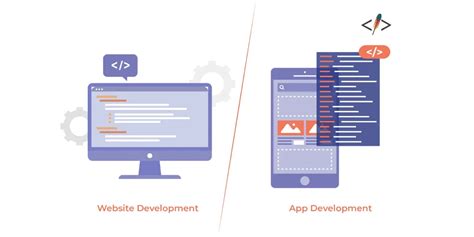 Image result for Web Development vs App Development
