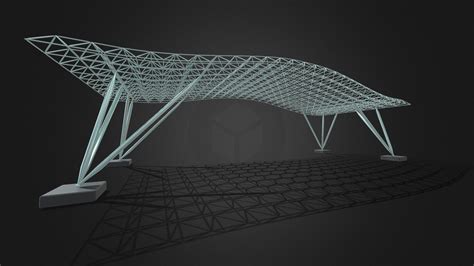 Image result for Space Frame Structure 3D