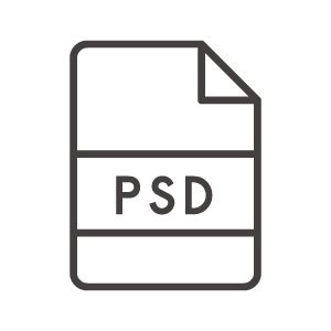 Toradh íomhá ar PSD File Icon PNG