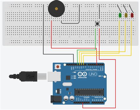 Toradh íomhá ar Arduino Buzzer Bute Button