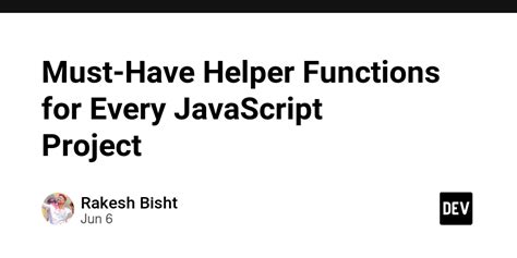 Image result for Helper Functions JavaScript Infographic