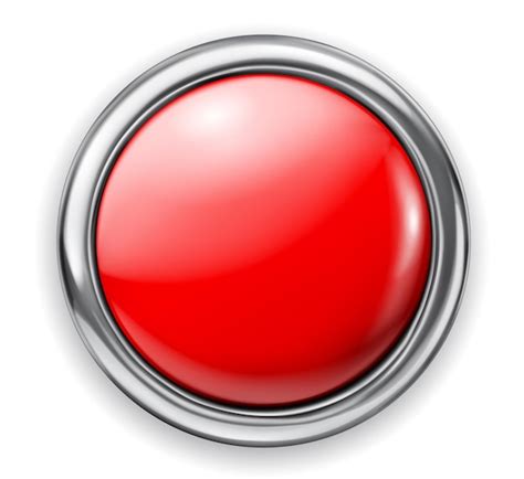 Image result for Mettalic Red Button