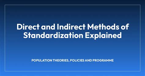 Direct Standardization Formula కోసం చిత్ర ఫలితం