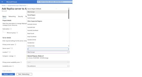 Data in Replication Azure MySQL に対する画像結果