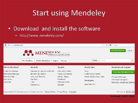 Image result for Tutorial Install Mendeley