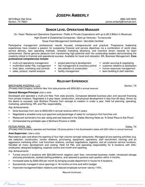 Afbeeldingsresultaten voor Business Operations Manager Resume Examples