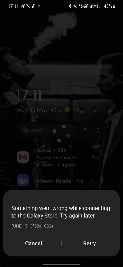 Galaxy Store Error Code に対する画像結果