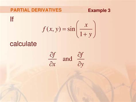 Toradh íomhá ar Example of Partial Derivative