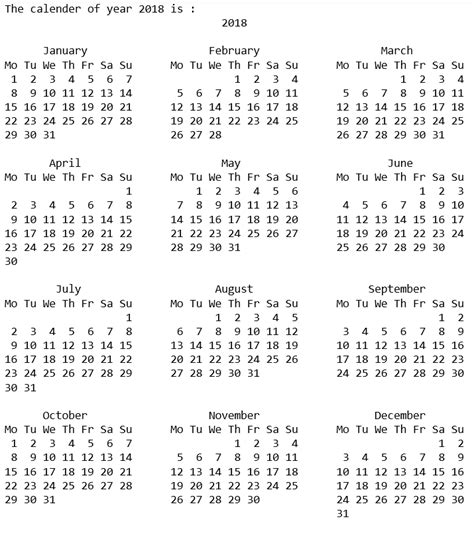 How to Install Calendar Module in Python に対する画像結果