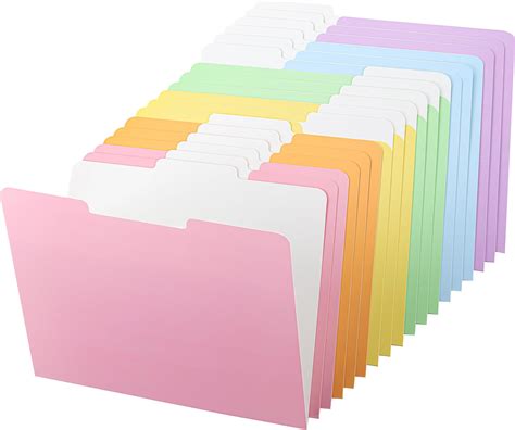 Image result for Colorful File Folders