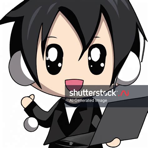 Afbeeldingsresultaten voor Anime About Computer Science Black