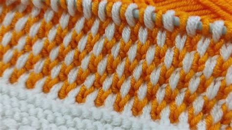 Image result for Two-Color Knitting Fade