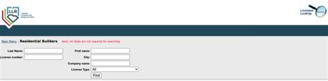 Image result for SC Contractors License Lookup