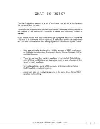 Image result for Unix Programming Feedback