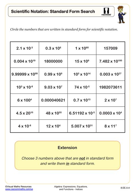 Afbeeldingsresultaten voor Scientific Notation Questions