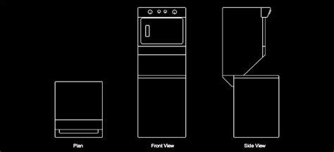 Afbeeldingsresultaten voor Washing Machine AutoCAD Icon