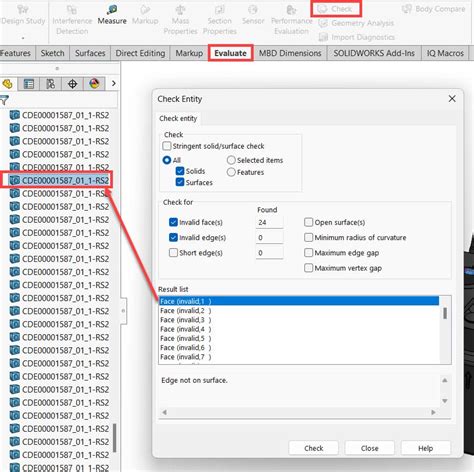 SolidWorks Part File に対する画像結果