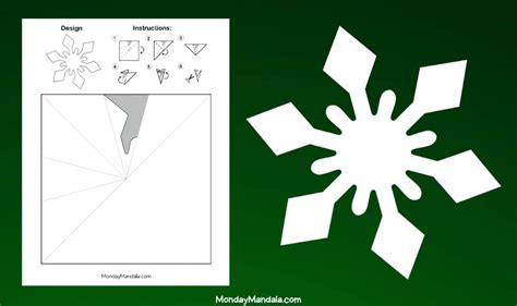 Toradh íomhá ar Cog Paper Snowflake Pattern