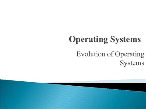 Image result for Operating System Evolution Diagram