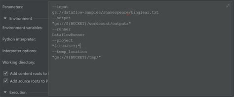 PyCharm Environment Variables に対する画像結果