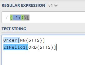 Toradh íomhá ar Regex String Replacer