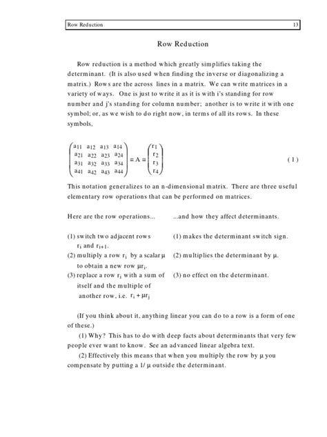 Image result for Row Reduction Identity Matrix