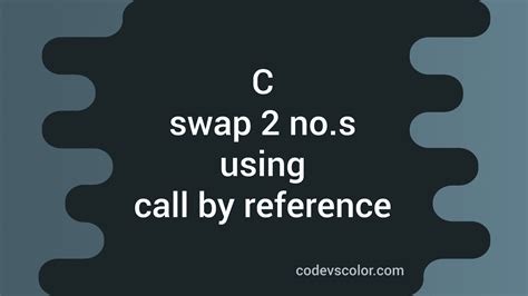 Swap Numbers Code に対する画像結果