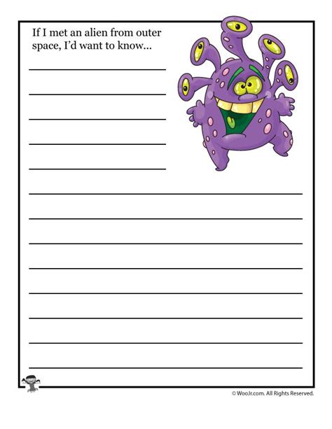 Toradh íomhá ar Alien Writing Prompts