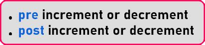 Toradh íomhá ar Increment/Decrement Word Example
