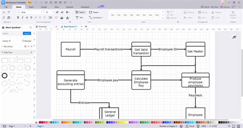 Toradh íomhá ar Visio Data Graphics
