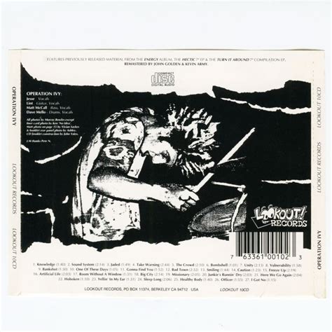 Operation Ivy Lyrics に対する画像結果