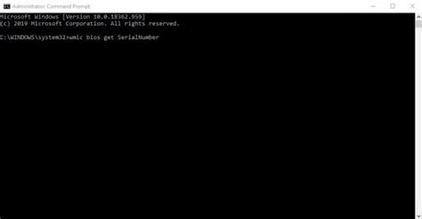 Image result for How to Get Serial Number From Command Prompt