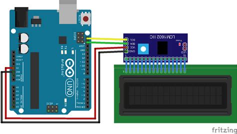 I2C LCD 16X4 Arduino માટે ઇમેજ પરિણામ