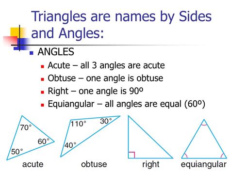 Image result for Triangle Side Names
