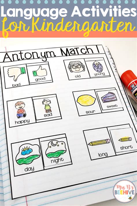 Image result for Kindergarten Language Function