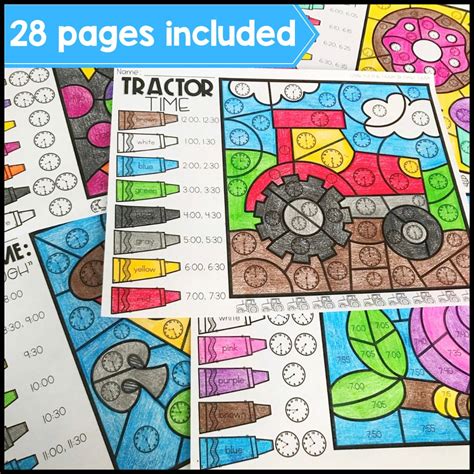 Image result for Color the Code Clock