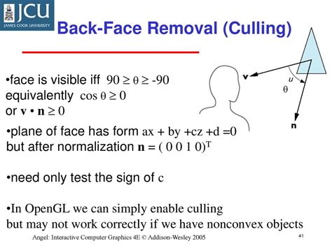 Toradh íomhá ar Back Culling
