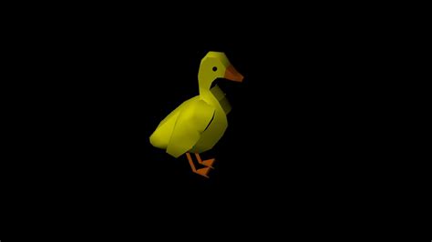Duck Pixilated 3D Model に対する画像結果