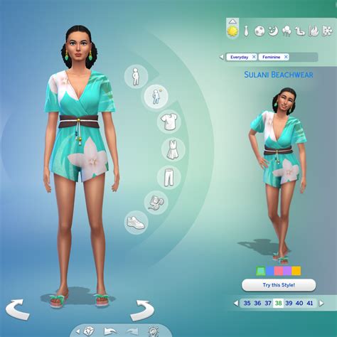 Toradh íomhá ar Sims 4 Styled Looks Mod