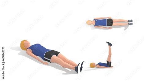 Man Doing Exercise Animation に対する画像結果