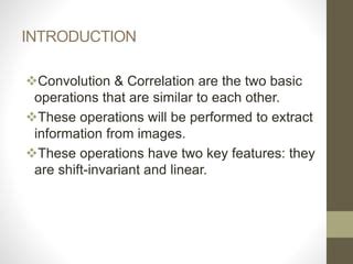 Correlation and Convolution Image Processing に対する画像結果